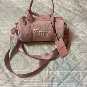 Juicy Couture Light Pink Barrel Bag